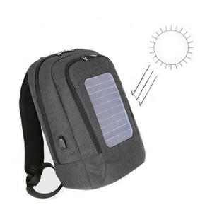 Sac à dos pour ordinateur portable professionnel de haute qualité personnalisé avec panneaux solaires, antivol, étanche, avec panneaux solaires - Product Image 2
