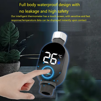 Indicateur de température de l'eau universel pour douches, régulateur de température de douche, indicateur de température de robinet LED visuel