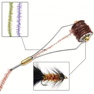 15 piezas de material de chenilla para atado de moscas, para atado de ninfas, streamers, jigs de hielo, moscas de pesca en el mar, señuelos para lubina y lucio (09D-1021) B07 - Product Image 3