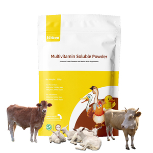 Suplementos de alimentación animal premezcla multivitamínicas de vitaminas y minerales que mejoran el crecimiento, aumento de peso, potenciador del crecimiento de cabra, potenciador de carne magra - Product Image 3