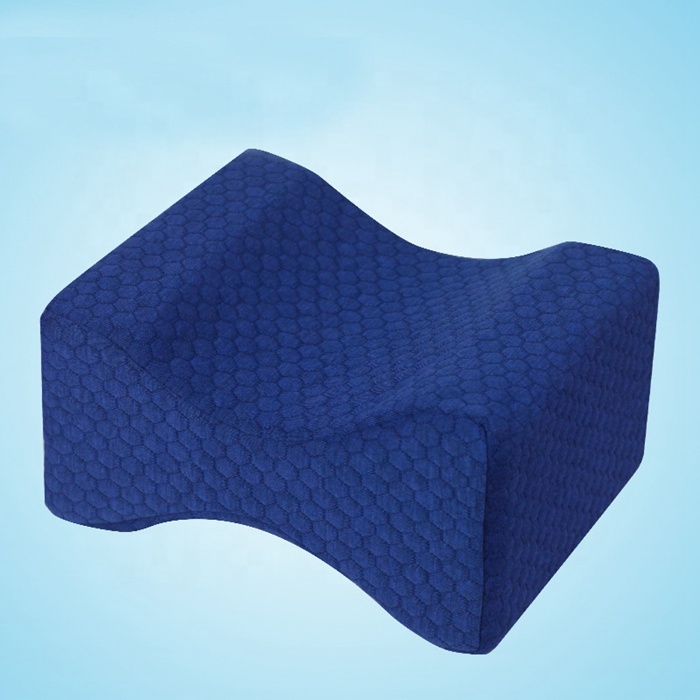 Синий пены памяти колено подушка Беременная нога Подушка