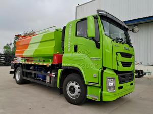 Multi-Functional Operation Vehicle ISUZU 16t High-Pressure Jetting & Vacuum Truck Dual-Tank Separate Storage & Strong <b>Suction</b> - Product Image 6