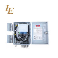 Boîtier de distribution de fibre optique 16 cœurs, boîte terminale, plateau de raccordement en plastique ABS, étanche IP55/IP56 pour la fabrication de cordons de brassage de fibre optique