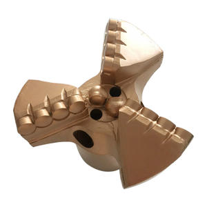Brocas <span class=keywords><strong>PDC</strong></span> Côncavas de 6 1/8\" (5,5 Polegadas) com 3 Lâminas para Perfuração de Poços de Água e Exploração Geológica (113, 130, 150, 161, 220mm) - Product Image 1