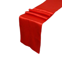 Vente en gros 100% chemin de table de mariage en polyester tricoté macramé techniques tissées brodées fêtes d'hôtel en plein air