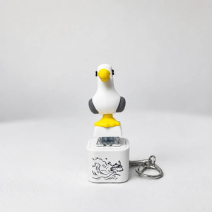 Llavero <span class=keywords><strong>de</strong></span> PVC con Forma <span class=keywords><strong>de</strong></span> Gaviota para Aliviar el Estrés, con Efectos <span class=keywords><strong>de</strong></span> <span class=keywords><strong>Sonido</strong></span> y Luz, Carga Tipo C - Product Image 3