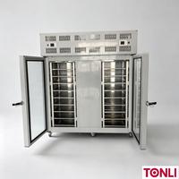 Congélateur à air pulsé commercial -45°C ° C -80 ℃   Congélateur à Choc Numérique en Acier Inoxydable 6/10 Plateaux à Dégivrage Automatique pour Boulangerie et Cuisine Centrale