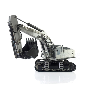 <span class=keywords><strong>HUINA</strong></span> 2.4G 1/14 Kabolite RC Excavator <span class=keywords><strong>K970</strong></span> Modèle de jouets à chenilles hydrauliques en métal peint en blanc - Product Image 6