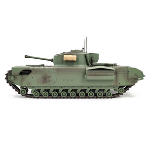 HOSHI MK7 1/16 <span class=keywords><strong>Char</strong></span> RC C2310 <span class=keywords><strong>Télécommandé</strong></span>, Modèle de <span class=keywords><strong>Char</strong></span> de Combat Principal Britannique Churchill, Chenilles Métalliques, Jouet Tout-Terrain - Product Image 1