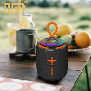 ลำโพงบลูทูธพกพา HM-803 มินิ RGB ไฟหลากสี พร้อมวิทยุ <span class=keywords><strong>FM</strong></span>/รองรับ TF/USB เสียงสเตอริโอเบสหนักแน่น ลำโพงผ้า - Product Image 4