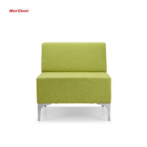 Diseño moderno Área pública Combinación gratuita Asientos relajantes modulares personalizados Tela suave Oficina Esquina de espera Conjunto de sofá para la venta - Product Image 4