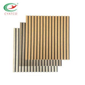 Meilleur <span class=keywords><strong>prix</strong></span>, design moderne, panneaux acoustiques en <span class=keywords><strong>laine</strong></span> <span class=keywords><strong>de</strong></span> <span class=keywords><strong>bois</strong></span> rainurés Akupanel en chêne, absorbant le son, insonorisants, pour application en salle - Product Image 3