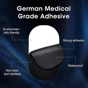30 Piezas de Cinta Adhesiva para Dormir de Fibra de Algodón Natural de Alta Viscosidad, Sensible a la Presión, Parche para Ronquidos, 43% de Reducción de Ronquidos, Tela Elástica - Product Image 5
