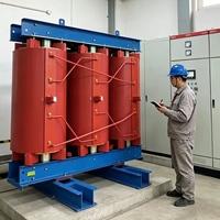 Transformateur redresseur triphasé à sec de type moulé en résine époxy 50Hz ZBSC(B)12-1000 ~ 3150 pour niveaux de tension de 35 kV et moins