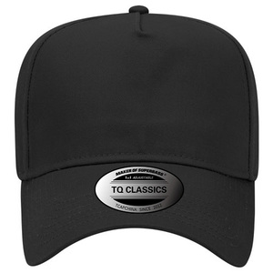 TCAP Custom 5 Panel Plain <b>Black</b> Outdoor Fishing Youth <b>Baseball</b> <b>Cap</b> - Product Image 1