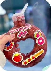 厂家批发500毫升甜甜圈宠物塑料饮料瓶 - Product Image 3