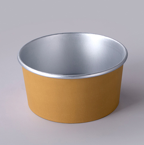 FREE SAMPLE Paper Cup Paper Disposable Soup BOWLS 24oz Clean Aluminum Foil Ice Cream Container Soup Food Snack Packaging BOWLS
