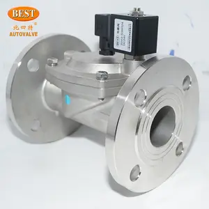 Bon prix électrovanne 110v 220v ac <span class=keywords><strong>12v</strong></span> 24v dc eau <span class=keywords><strong>hydraulique</strong></span> NO ZDF2 acier inoxydable 2 <span class=keywords><strong>voies</strong></span> électrovannes à membrane - Product Image 2