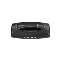 Enceinte Portable SODLK S1615 200W avec Basses Massives, Subwoofer de Fête Étanche IPX7/EQ/TWS/AUX/Carte TF, Haut-Parleur Sans Fil Extérieur