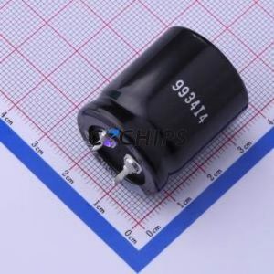 450MXG150MEFCSN25X30 <b>Snap</b>-in Aluminum Electrolytic Capacitor Through hole Component THT,D25xL30mm 150uF 20% 450V 10mm - Product Image 2
