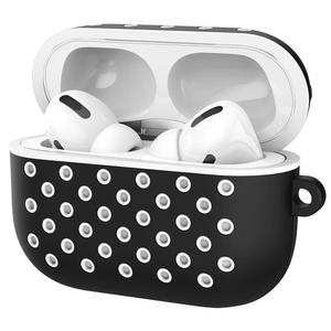 Étui pour écouteurs en silicone bicolore pour <span class=keywords><strong>AirPods</strong></span> Pro <span class=keywords><strong>2</strong></span>, boîte <span class=keywords><strong>de</strong></span> <span class=keywords><strong>charge</strong></span> <span class=keywords><strong>sans</strong></span> <span class=keywords><strong>fil</strong></span> en TPU souple, coque <span class=keywords><strong>avec</strong></span> porte-clés en métal pour <span class=keywords><strong>Airpods</strong></span> 3 - Product Image 3