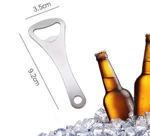 Customized Smiling Face Beer Bottle Opener Creative Stainless Steel Simple Design Reactive Promotional Business <b>Gifts</b> - Product Image 2