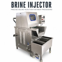 Machine commerciale d'injection de saumure pour viande, pour ligne de marinage de volailles et de poissons en usine de transformation alimentaire