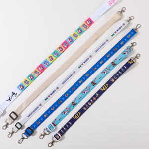 Fabricant sans minimum de commande, porte-clés personnalisés pas chers, impression sur polyester, sublimation, lanyards personnalisés avec logo - Product Image 6