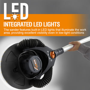 MAXXT Sander <span class=keywords><strong>Drywall</strong></span>, elektrik & bebas debu, untuk dinding, langit-langit, dan penyelesaian Papan gipsum ringan - Product Image 5