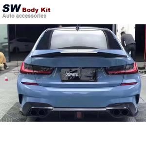 <span class=keywords><strong>SW</strong></span> in fibra di carbonio diffusore posteriore per <span class=keywords><strong>BMW</strong></span> <span class=keywords><strong>3</strong></span> <span class=keywords><strong>serie</strong></span> G20 G28 aggiornamento in fibra di carbonio paraurti Splitter labbro parti di ricambio in fibra di carbonio - Product Image 5
