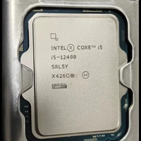Grosir besar LGA 1700 I5 12 12400 12400F 2.5G 65W CPU produk Spot Baru prosesor i5-12400F