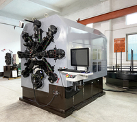 Machine de fabrication de ressorts à double torsion sans came CNC 3D, 13 axes, automatique, haute productivité, pour fils de 3-8 mm, avec roulement de moteur