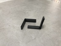 Connecteur de rainure d'angle intégré Type d'accessoires de profilé en aluminium standard européen et national à angle droit interne