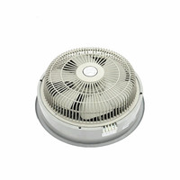 Ventilateur de cabine rond à flux croisé pour ascenseur de passagers, plafond de cabine, 24V