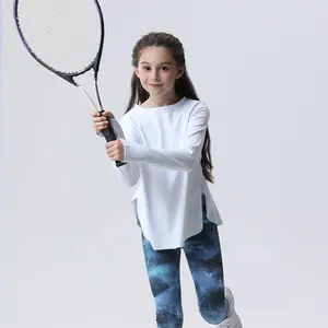 breathable children's yoga clothing suit running kids fitness clothes dance wear