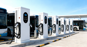 Chargeur rapide pour véhicules électriques de niveau 3, 60 kW, 120 kW, double connecteur CCS2 GBT, station de charge pour voitures et bus - Product Image 3