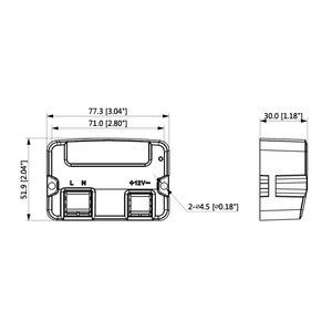 * Presa * alimentatore per videosorveglianza telecamera DC 12V 1.5A con indicatore LED DAHUA PFM320D-015-videosorveglianza e - Product Image 2