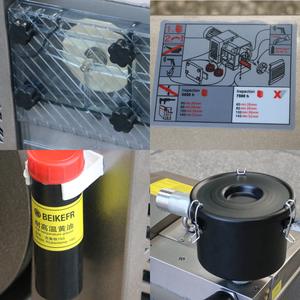 Pompe à vide triphasée sans huile <span class=keywords><strong>Kaspar</strong></span> ZBW-160 160m³/h 5,5-6,6kW Faible bruit 77dB OEM pour applications industrielles - Product Image 3