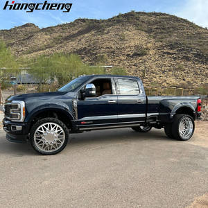 Rines Dobles Cromados Pulidos Personalizados de 8x6.5 8x200 10x225 para Chevy Silverado Ford F150 F250 F350 F450 Dodge Ram - Product Image 6