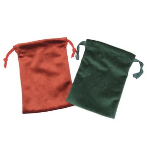Petit sac de voyage en velours à cordon pour bijoux, colliers, bagues, cadeaux de Noël, de mariage, de bonbons, personnalisable avec logo - Product Image 6
