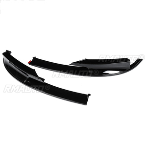 Para BMW F30 F31 F35 Serie 3 M Sport 2012-2018, alerón delantero, divisor de parachoques, difusor, aspecto de fibra de carbono, negro brillante - Product Image 3