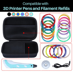 أقلام سحرية ثلاثية الأبعاد للأطفال، طابعة صندوق الألعاب، عبوة إعادة تعبئة Doodler، طابعة جدارية ثلاثية الأبعاد بالليزر Xtool، مجموعة أدوات مكتبية للحلوى، قلم جل - Product Image 3