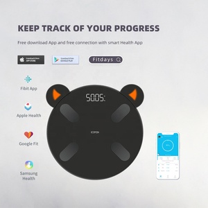 Báscula de baño digital personal inteligente, báscula de peso con Sensor profesional portátil, vidrio templado de dientes azules, hogar eléctrico - Product Image 6