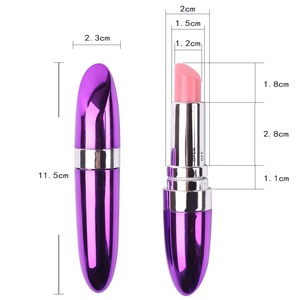 Vibratore a Forma di Rossetto Impermeabile, Mini Massaggiatore, Rossetto Vibrante per Donne - Product Image 6