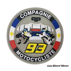 Patch in gomma Pvc personalizzata per moto all'aperto, Patch in Pvc - Product Image 2