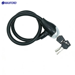 Candado <span class=keywords><strong>para</strong></span> <span class=keywords><strong>Bicicleta</strong></span> MAXFORD, <span class=keywords><strong>Cadena</strong></span> de Acero <span class=keywords><strong>para</strong></span> <span class=keywords><strong>Bicicleta</strong></span> de Montaña, Candado de Anillo de Acero, Candado <span class=keywords><strong>para</strong></span> <span class=keywords><strong>Bicicleta</strong></span> de Exterior con Llave, Candado Reforzado de Acero Resistente, Seguridad Antirrobo - Product Image 2