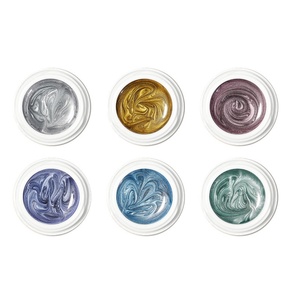 KLANA - Esmalte de Gel de Color Degradado Sólido de 6 Colores, Sin Flujo, para Decoración de Uñas Francesas - Product Image 6