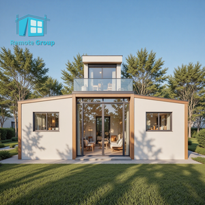 Sang trọng có thể tháo rời giá thấp vận chuyển phẳng gói mở rộng container nhà cho văn phòng xây dựng 3 phòng ngủ - Product Image 1