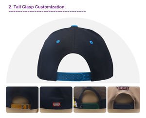 Casquettes de baseball non structurées à 5 panneaux pour hommes, brodées en 3D, style vintage, avec fermeture snapback, vente en gros - Product Image 4