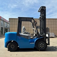 Chariot élévateur diesel WGZN, vente directe usine, 3 tonnes, 3,5 tonnes, 5 tonnes, moteur fiable, chariot élévateur tout-terrain 4x4, exporté dans plus de 120 pays